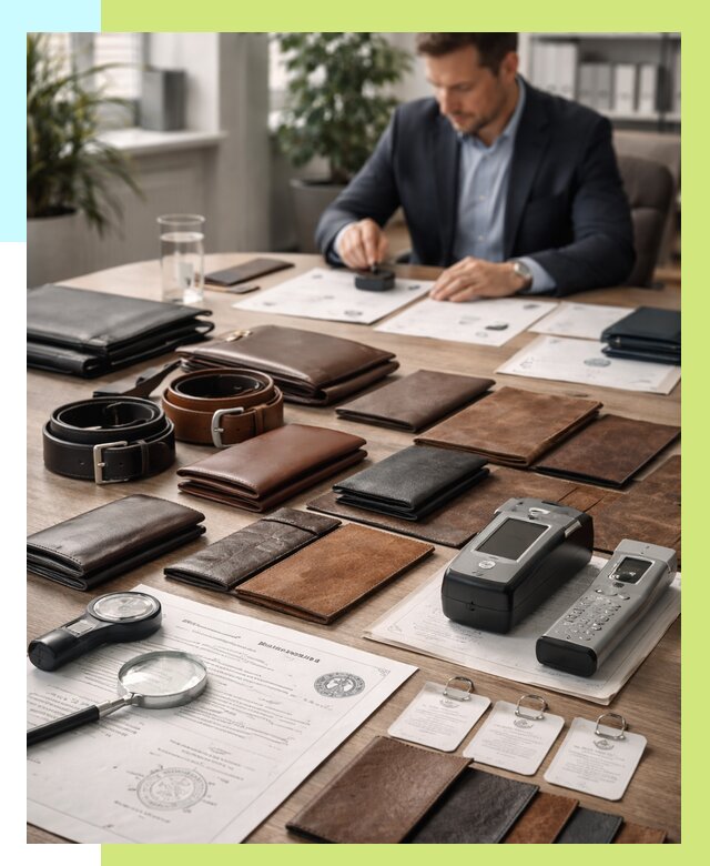 Сертификация кожаных изделий в Белгороде от 12464 р. | Алешин-Блг