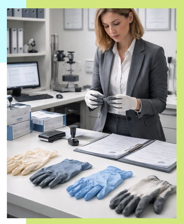 Сертификация перчаток в Белгороде от 8829 р. | Алешин-Блг