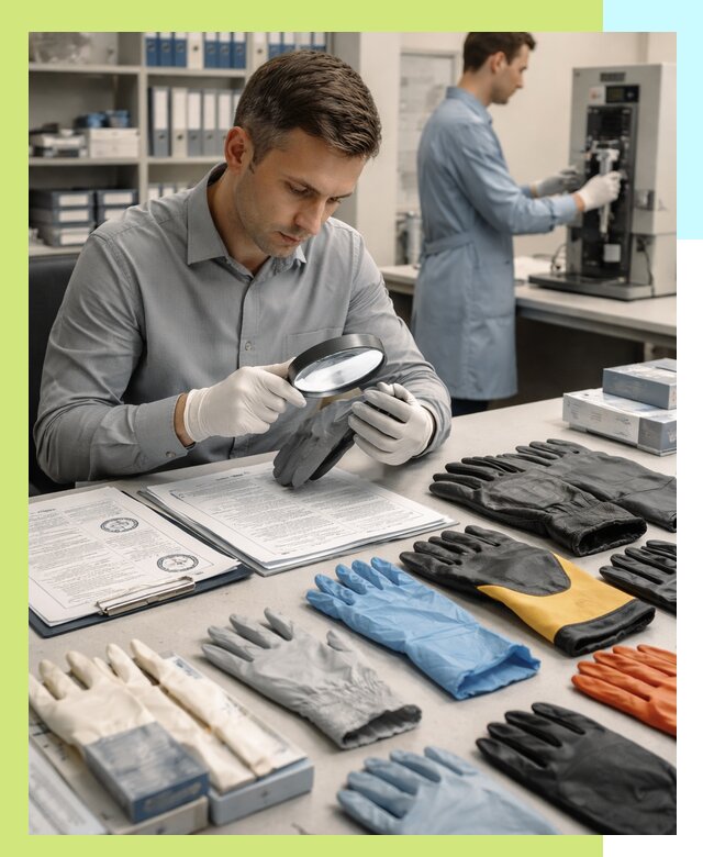 Сертификация перчаток и средств защиты продукции в Белгороде