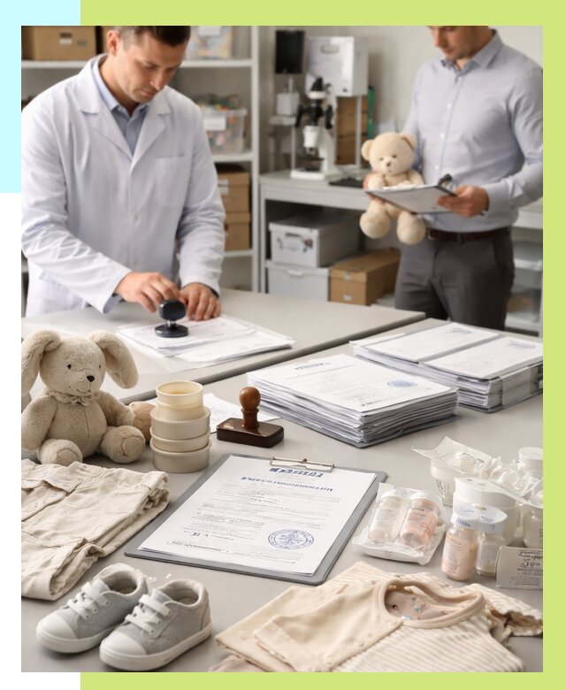 Сертификация детских товаров в Белгороде от 15581 р. | Алешин-Блг