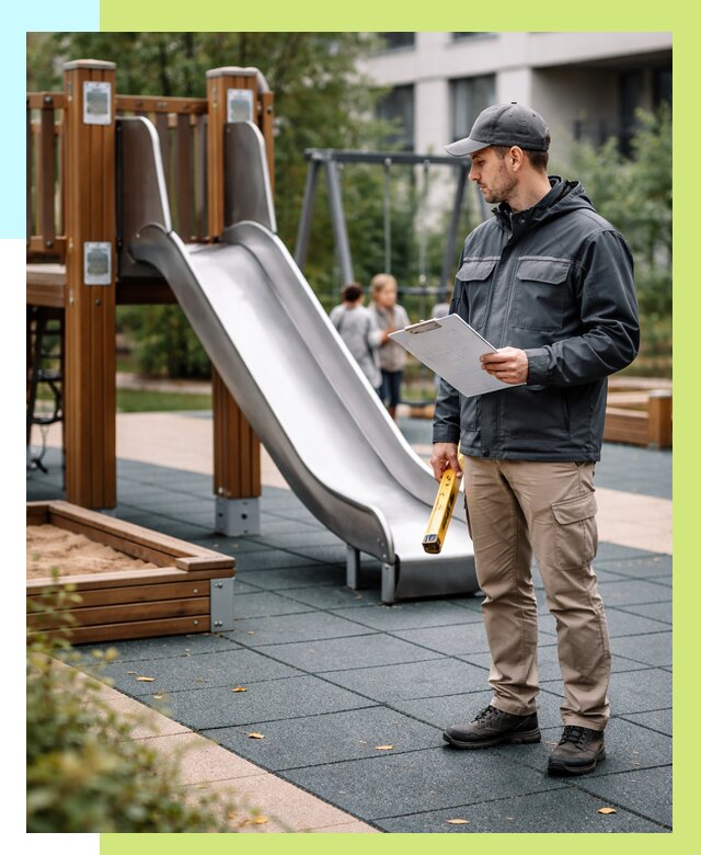 Сертификация детских площадок в Белгороде от 25968 р. | Алешин-Блг