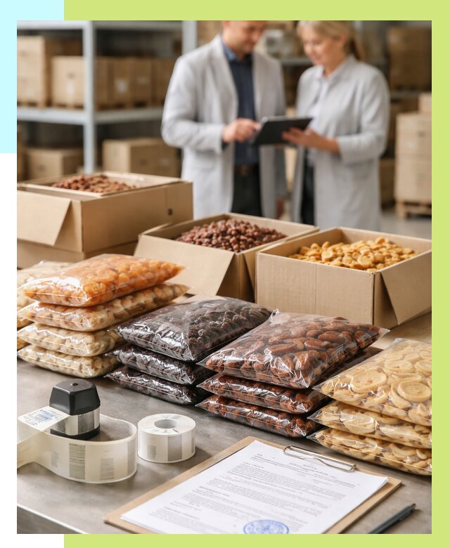 Сертификация сухофруктов в Белгороде от 12464 р. | Алешин-Блг под ключ