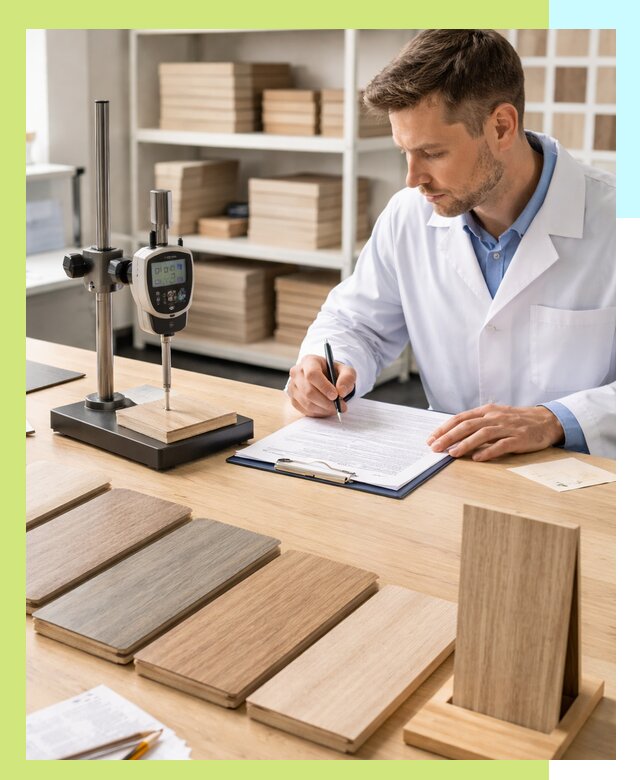 Сертификация ламината с испытаниями и оформлением документов в Белгороде