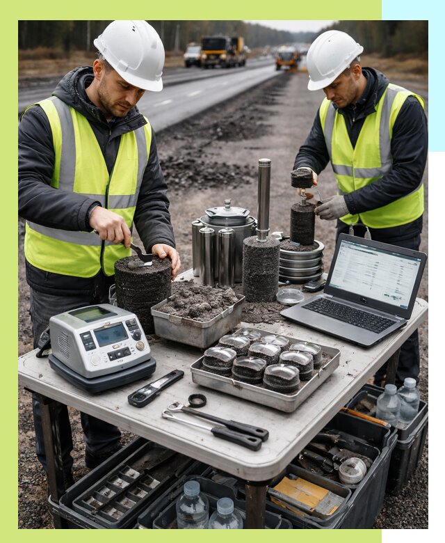 Сертификация асфальта: испытания и подтверждение в Белгороде