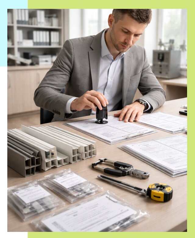 Сертификация ПВХ продукции в Белгороде от 8829 р., Алешин-Блг