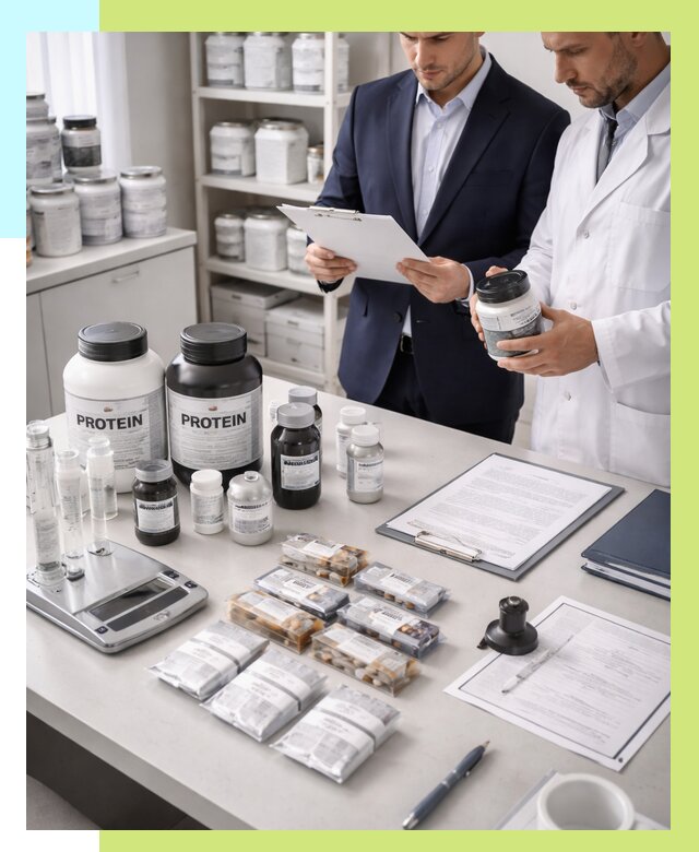 Сертификация спортивного питания в Белгороде от 15581 р., Алешин-Блг