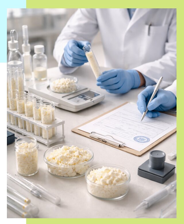 Сертификация творога в Белгороде от 12464 р. под ключ | Алешин-Блг