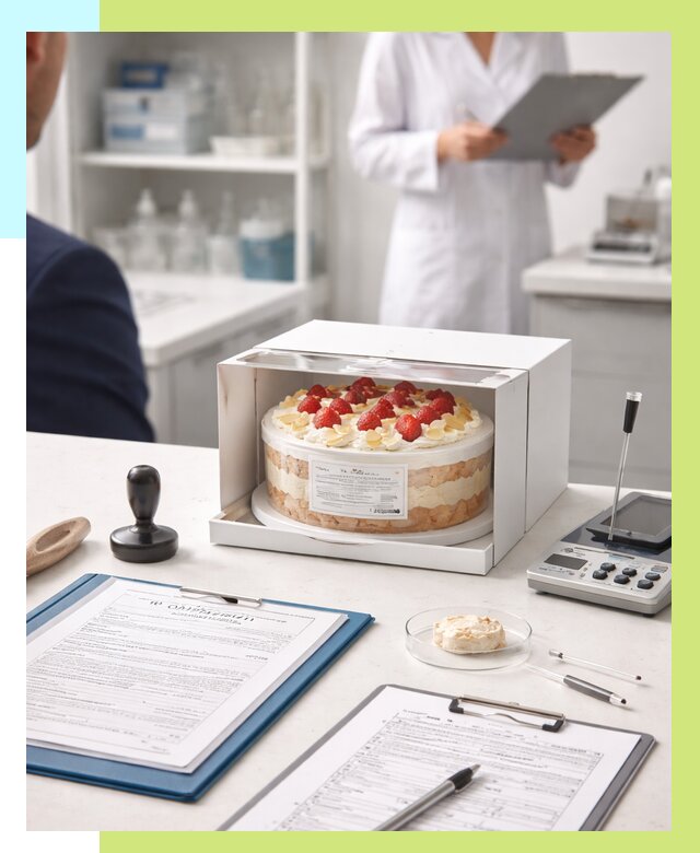 Сертификация тортов в Белгороде от 9348 р. заказать | Алешин-Блг