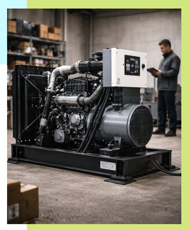 Сертификация дизель генераторов в Белгороде от 15581 р. | Алешин-Блг