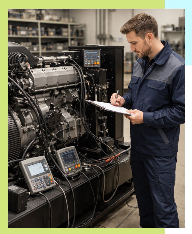 Сертификация дизельных генераторов и их оборудования в Белгороде
