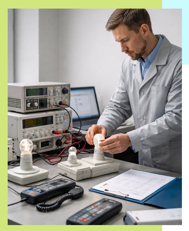 Сертификация ламп и светильников в Белгороде по нормативам