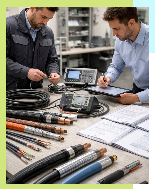 Сертификация кабеля и электропроводки в Белгороде под ключ