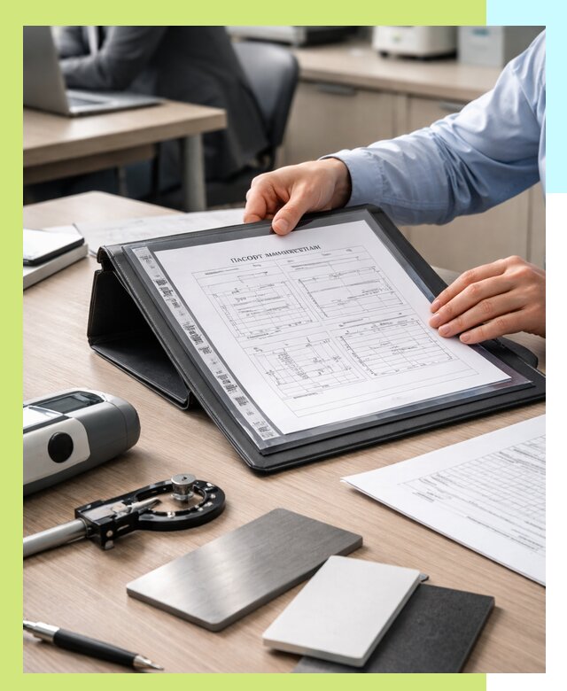 Оформление паспорта материала для продукции в Белгороде