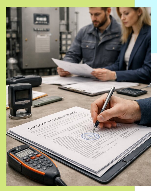 Оформление паспорта эксплуатации оборудования в Белгороде