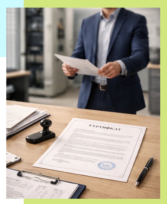 Сертификат на оборудование в Белгороде от 15581 р. | Алешин-Блг