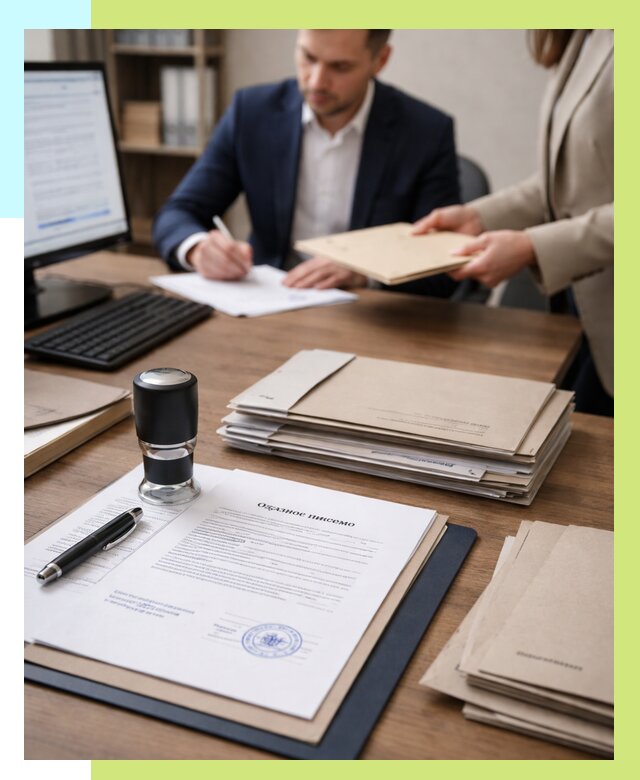 Отказное письмо для таможни в Белгороде от 3116 р, Алешин-Блг