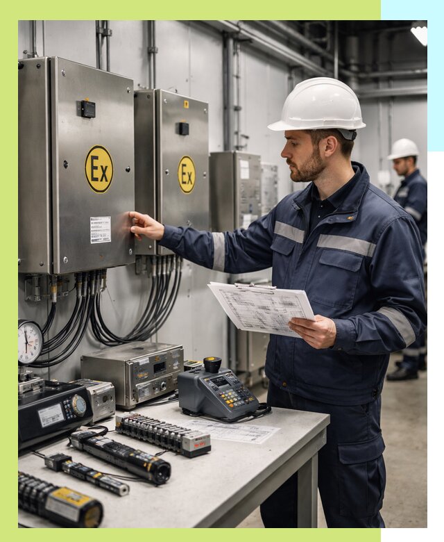 Сертификат взрывозащиты промышленного оборудования в Белгороде