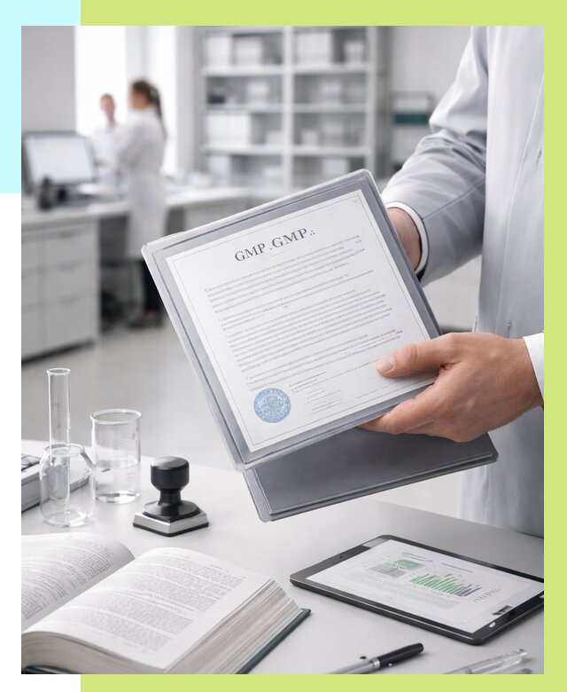 Сертификат GMP в Белгороде под ключ от 88290 р. | Алешин-Блг