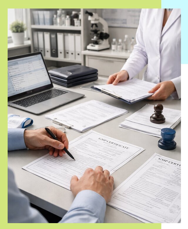 Оформление сертификата GMP в Белгороде для фармпроизводства