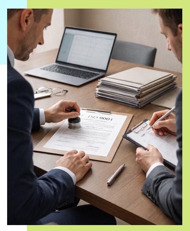 Сертификат ISO 9001 в Белгороде купить от 83096 р. | Алешин-Блг