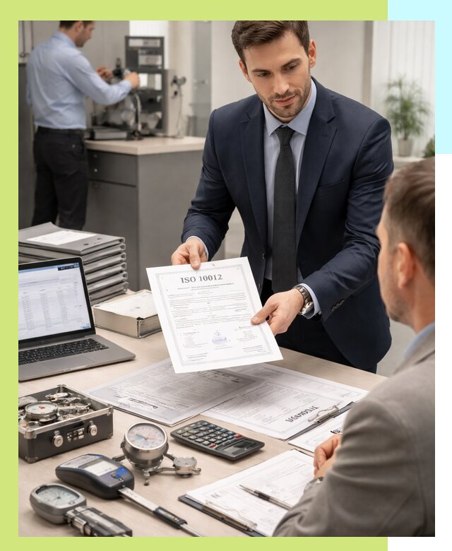 Выдача сертификата ISO 10012 по требованиям метрологии в Белгороде