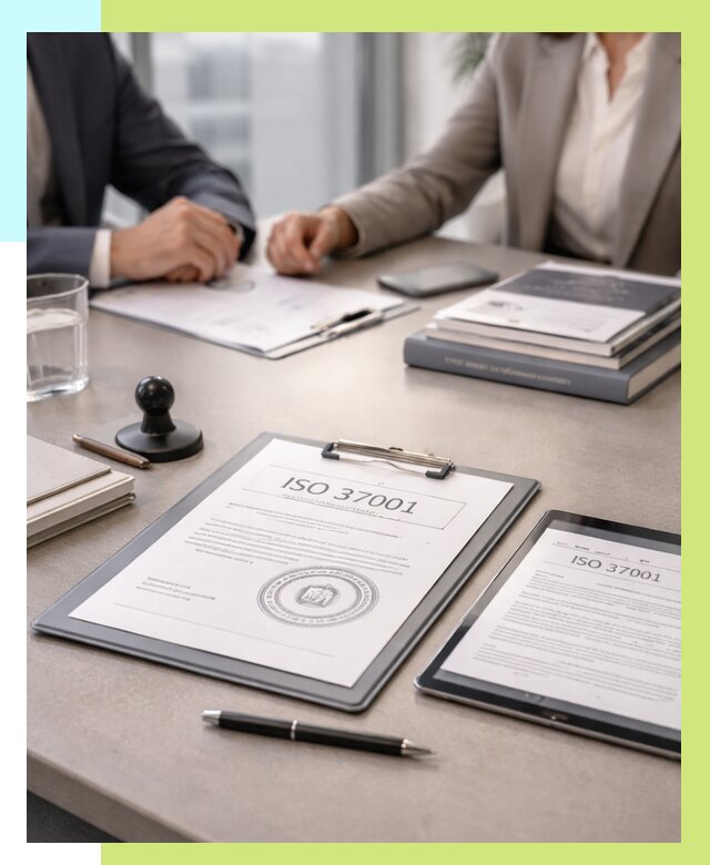 Сертификат ISO 37001 в Белгороде оформить от 124644 р. Алешин-Блг