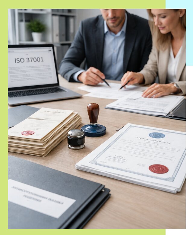 Получение сертификата ISO 37001 по системе борьбы с коррупцией в Белгороде