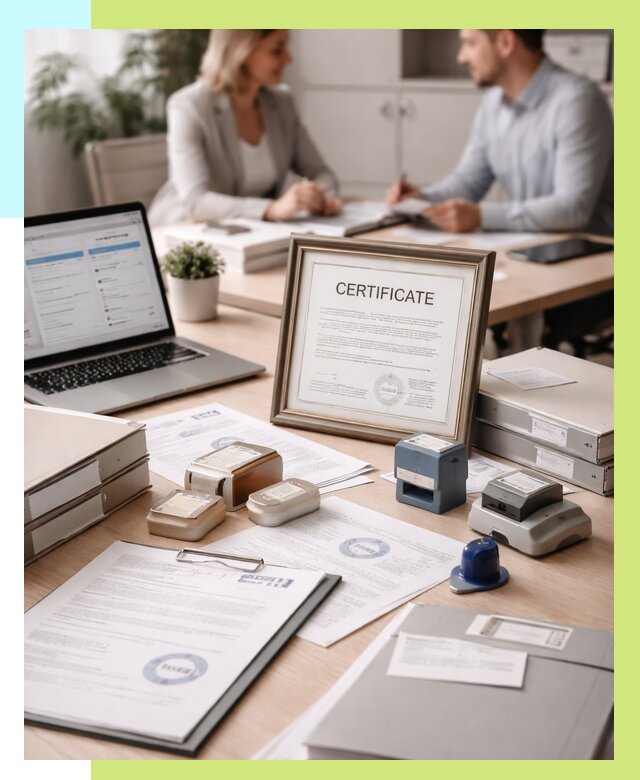 Сертификация компании в Белгороде от 46742 р. | Алешин-Блг — заказ